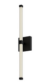 Kuzco Lighting VL23524-BK 24 inch Tall Blade Contemporary Bathroom Vanity Sconce Light, Black Finish