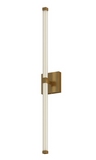 Kuzco Lighting VL23532-BG 32 inch Tall Blade Contemporary Bathroom Vanity Sconce Light, Brushed Gold Finish