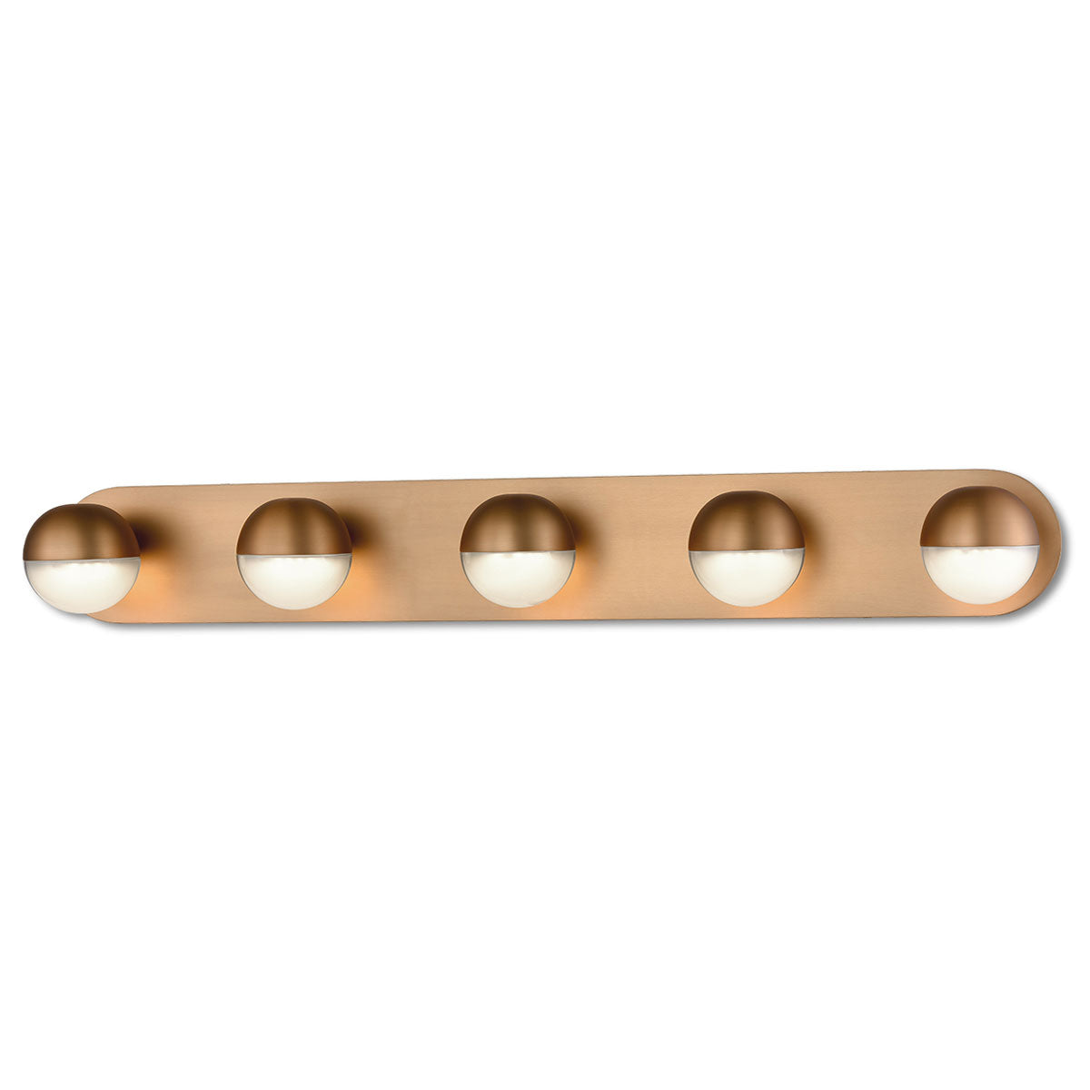 Kuzco Lighting VL47337-BG LED Pluto Bathroom Vanity Light Brushed Gold Finish