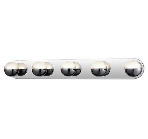 Kuzco Lighting VL47337-XX Pluto LED Chrome Vanity Light 120 - BuyRite Electric