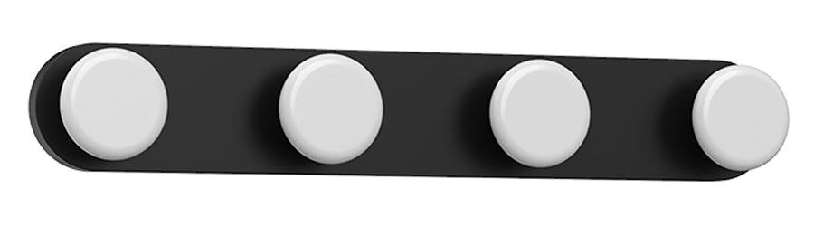 Kuzco Lighting VL63416-BK LED 16 Inch Rezz Bathroom Fixture and Vanity Wall Light Black Finish
