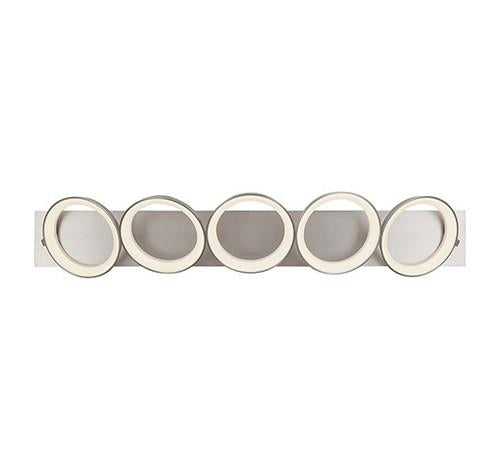 Kuzco Lighting VL94842-XX Oros LED Vanity Antique Silver Light 120V - BuyRite Electric