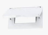 Westgate W1C-GH-WH One Gang Device Cover GFCI Horizontal White