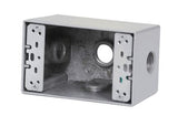 Westgate W1DB100-3 1 Inch Trade Size 3 Outlet Holes 23.8 Cubic Inch One-Gang Boxes