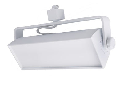 ELCO Lighting ETW4040W LED Distell Wall Wash Track Fixture 30W 4000K 2500 lm 120V White Finish