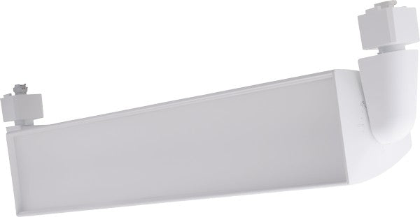 ELCO Lighting ETW4030W LED Distell Wall Wash Track Fixture 30W 3000K 2400 lm 120V White Finish