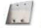 Westgate W2BC-WH Two Gang Device Cover Weatherproof Blank Cove White