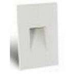 Westgate SLT-B-WH Precision-Cast Aluminum Step Light Face Plate White Finish