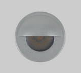 Core Lighting WL100-30K-WH-24V Recessed LED Luminaries Step Light Model WL100, Color Temperature 3000K, White Finish, Voltage 24V DC
