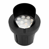 Westgate WLL-181-30K-BK Integrated Aluminium LED Well/Path Light Watt 6W, Lumens 580lm, Color Temperature 3000K Black Finish