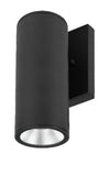 Westgate WMC2-DL-MCT-BK-DT 2 Inch Wall Cylinder Down Light 6W 3000K/4000K/5000K Dimmable Black