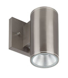 Westgate WMC3-DL-MCT-BN-DT 3 Inch Wall Cylinder Down Light 9W 3000K/4000K/5000K Dimmable Brushed Nickel