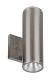 Westgate WMC3-UDL-MCT-BN-DT 3 Inch Wall Cylinder Up/Down 18W 3000K/4000K/5000K Dimmable Brushed Nickel