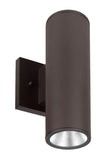 Westgate WMC3-UDL-MCT-BR-DT 3 Inch Wall Cylinder Up/Down 18W 3000K/4000K/5000K Dimmable Bronze