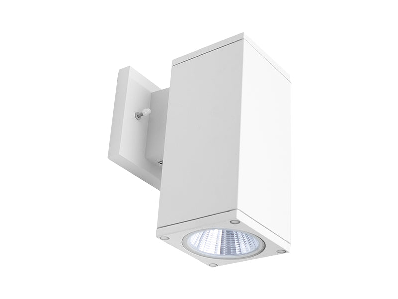 Westgate WMCS-DL-MCT-WH-DT 4 Inch Square Wall Cylinder Down Light 12W 3000K/4000K/5000K Dimmable White