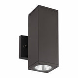 Westgate WMCS-UDL-MCT-BK-DT 4 Inch Square Up/Down Wall Cylinder 24 W 3000K/4000K/5000K Dimmable Black