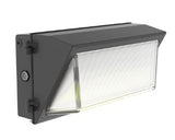 Westgate Lighting WMXE-LG-100-150W-MCTP-P-EM Builder Series Adjustable Traditional Glass Lens Wall Pack Wattage/CCT Selectable 100W/120W/150W 3000K/4000K/5000K Photocell With Emergency Backup