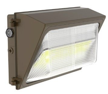 Westgate Lighting WMXE-MD-80-120W-MCTP-P-EM Builder Series Adjustable Traditional Glass Lens Wall Pack Wattage/CCT Selectable 80W/100W/120W 3000K/4000K/5000K Photocell With Emergency Backup