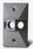 Westgate WRE-3 One Gang Rectangular Cover 1/2 Inch Trade Size 3 Outlet Hole