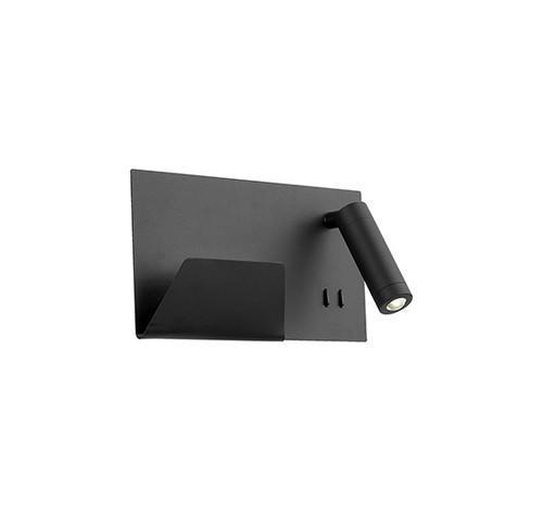 Kuzco Lighting WS16811L-XX Dorchester LED Right Wall Sconce Black Light 120V - BuyRite Electric