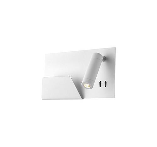 Kuzco Lighting WS16811L-XX Dorchester LED Right Wall Sconce White Light 120V - BuyRite Electric