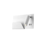 Kuzco Lighting WS16811R-WH LED Dorchester Wall Sconce Light 120V White Finish