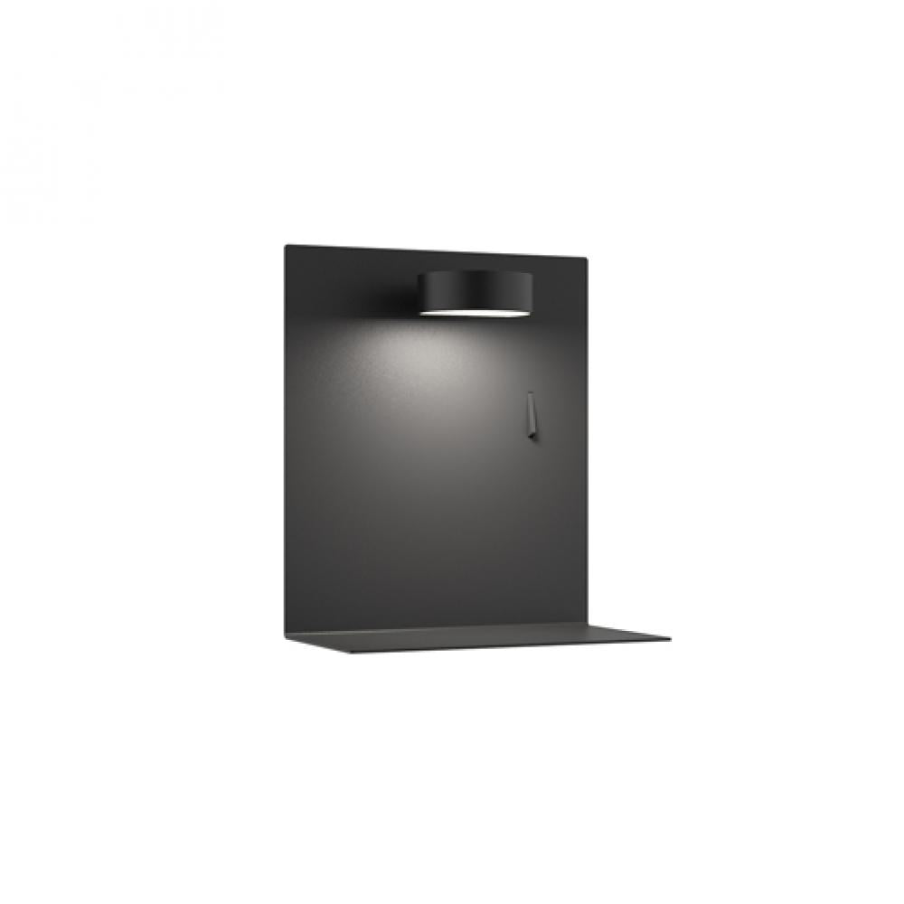 Kuzco Lighting WS16907-BK LED 7 Inch Dresden Wall Sconce Light Black Finish