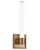 Kuzco Lighting WS17014-BG Rona LED Wall Sconce Light Brass Finish