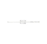 Kuzco Lighting WS18236-CH LED Vega Minor Outward Vanity Light 120V Chrome Finish