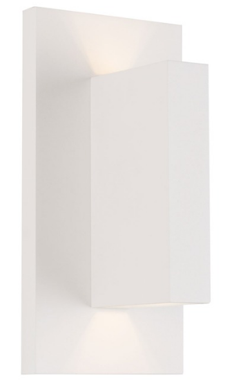 Kuzco Lighting WS22109-BG 9 inch Vista Indoor / Outdoor Wall Sconce Light, Brushed Gold Finish