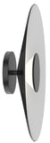 Kuzco Lighting WS22915-BK/WH LED 15 Inch Cruz Wall Sconce Light Black/White Finish