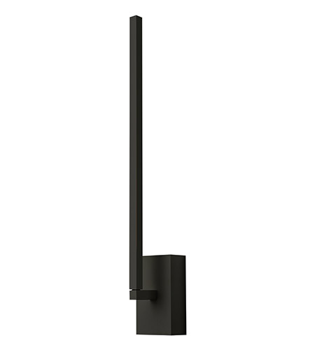 Kuzco Lighting WS25118-BK LED 21 Inch Pandora Sconce Wall Light Black Finish