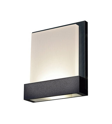 Kuzco Lighting WS33407-BK LED 6 Inch Guide Wall Sconce Light Black Finish