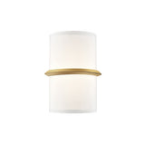 Kuzco Lighting WS63209-BG LED Pondi Wall Sconce Light 120V Brushed Gold Finish