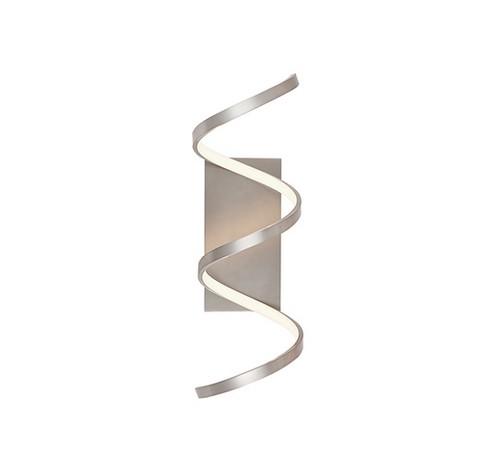 Kuzco Lighting WS93724-AS Synergy LED Wall Sconce Light Antique Silver Finish120V