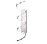 Kuzco Lighting WS93736-AS Synergy LED Wall Sconce Light Antique Silver Finish120V