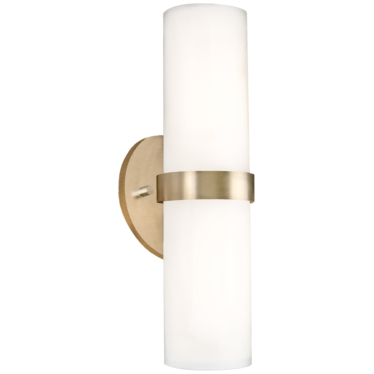 Kuzco Lighting WS9815-BG Milano LED Wall Sconce Light Brushed Gold Finish