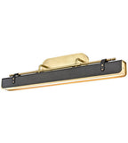 Alora Lighting WV307931VBTL Valise LED 32 inch Brass/Black Wall Sconce Wall Light