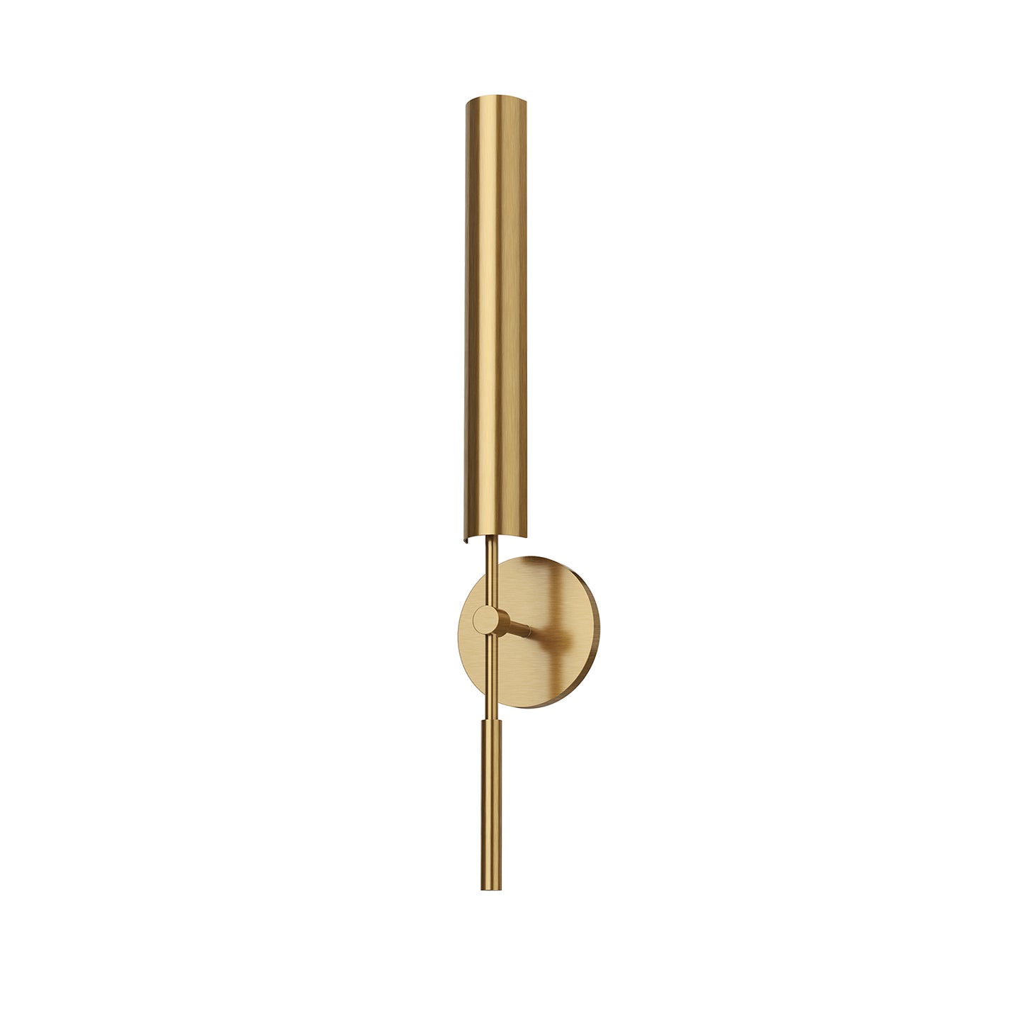 Alora Lighting WV316401VBMS Astrid Wall Sconce Light Vintage Brass Finish