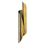 Alora Lighting WV319405VB Parducci Vertical Wall Sconce Light Vintage Brass Finish