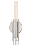 Alora Lighting WV335409PN Torres Claw 9.25 inches Tall LED Wall Sconce Light, Polished Nickel Finish