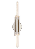 Alora Lighting WV335811PN Torres 10.38 inches Tall LED Double Wall Sconce Light, Polished Nickel Finish