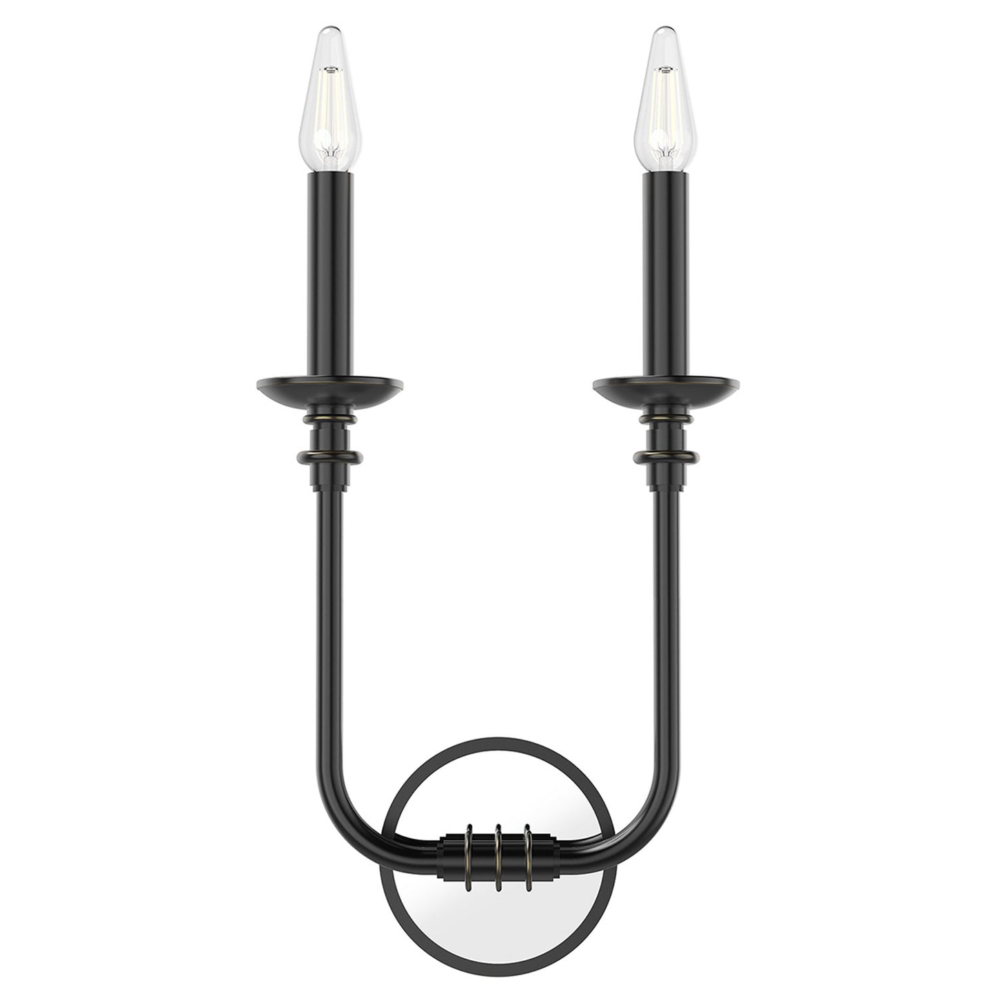Alora Lighting WV351502UB Peabody LED Wall Sconce Light Bronze Finish