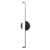 Alora Lighting WV361230UB Kensington LED Bathroom Vanity Light Blackened Steel Finish