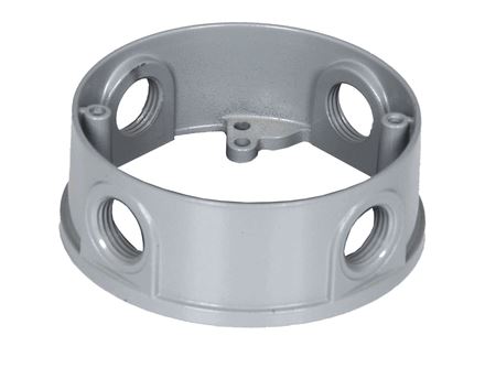 Westgate WXR50-4 1/2 Inch H 4 Inch Round W/P EXT. BOX 4 One Gang Flanged Extension Ring