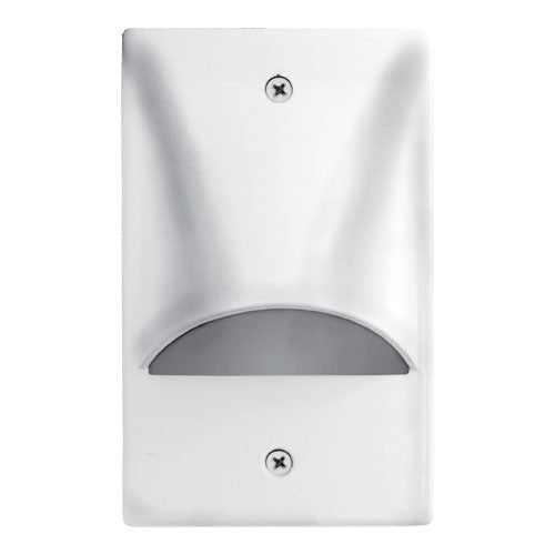 ELCO Lighting ELST9440W Mini LED Step Light with Scoop 2W 4000K 12V White Finish | BuyRite Electric