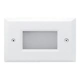 ELCO Lighting ELST9130W Mini LED Step Light with Open Faceplate 2W 3000K 12V White Finish