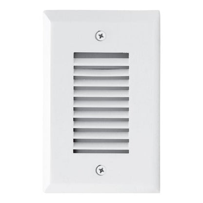 ELCO Lighting ELST9630W Mini LED Step Light with Angled Louver 2W 3000K 1000 lm 12V White Finish | BuyRite Electric