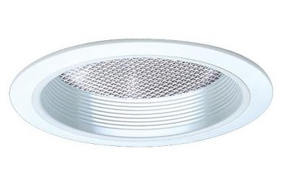 ELCO Lighting EL743W 7 Inch CFL Horizontal Reflector with Regressed Prismatic Lens and Baffle 42W White