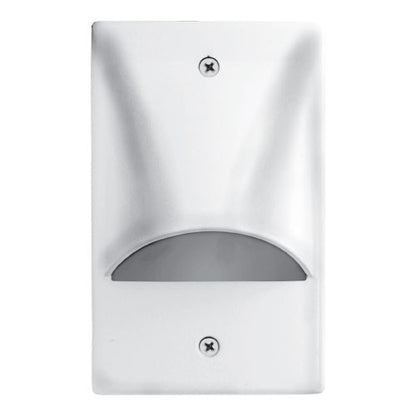 ELCO Lighting ELST9430W Mini LED Step Light with Scoop 2W 3000K 12V White Finish | BuyRite Electric